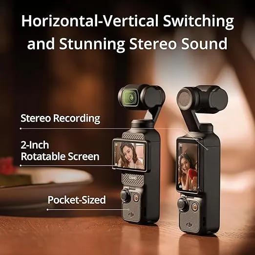 3 Capture More Combo, Vlogging Camera